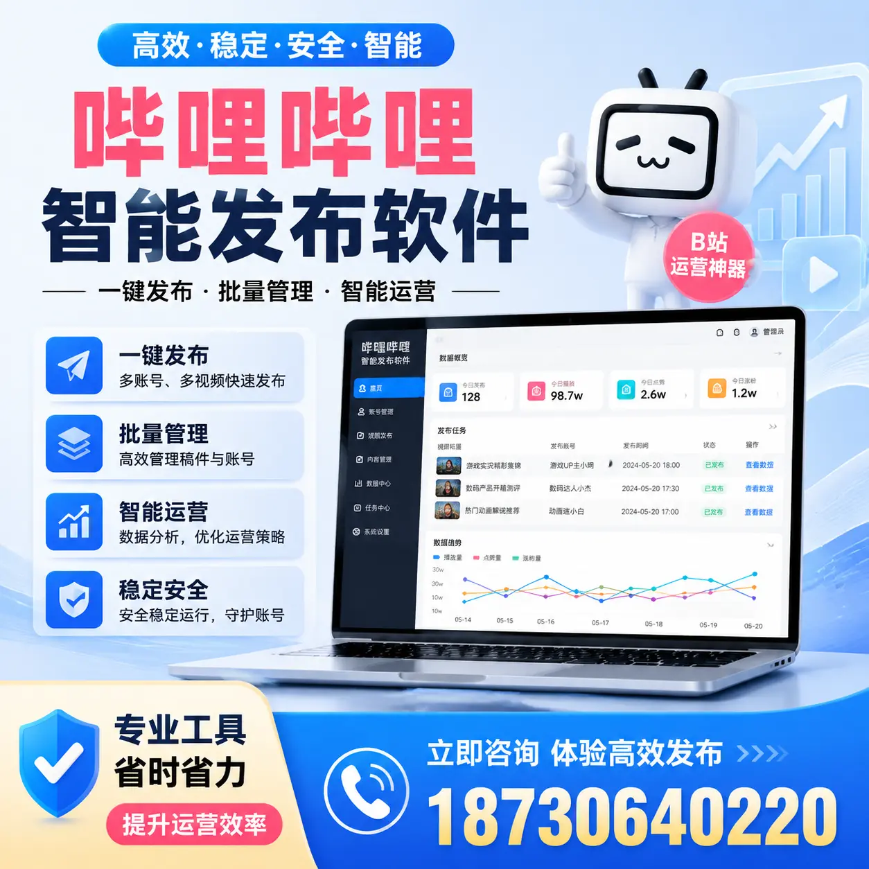 解密哔哩哔哩智能发布软件：功能与优势分析在 曲靖